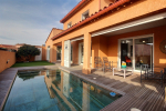 Latour bas elne villa traditionelle garage piscine avec suit